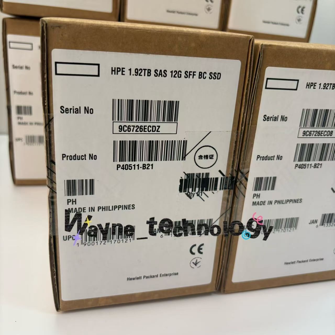 HPE 1.92TB SAS P40511-B21 P41536-001 12Gb 2.5" MIXED GEN10+ GEN11 Server SSD