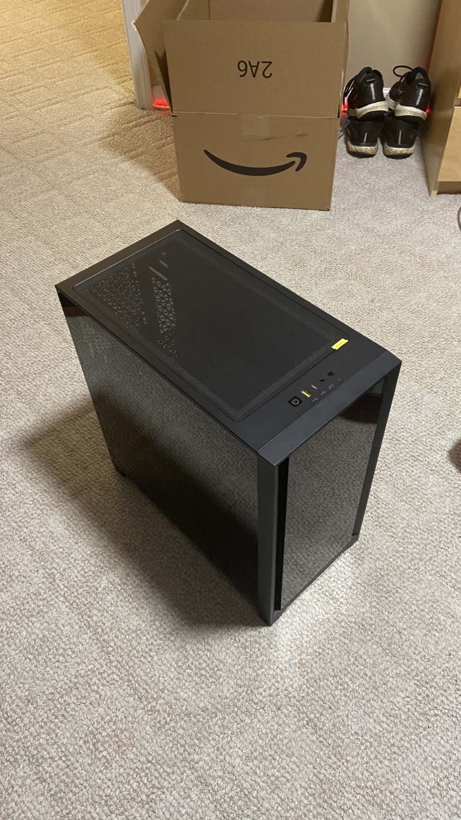 Corsair iCUE 4000X RGB Tempered Glass Mid-Tower ATX PC Case