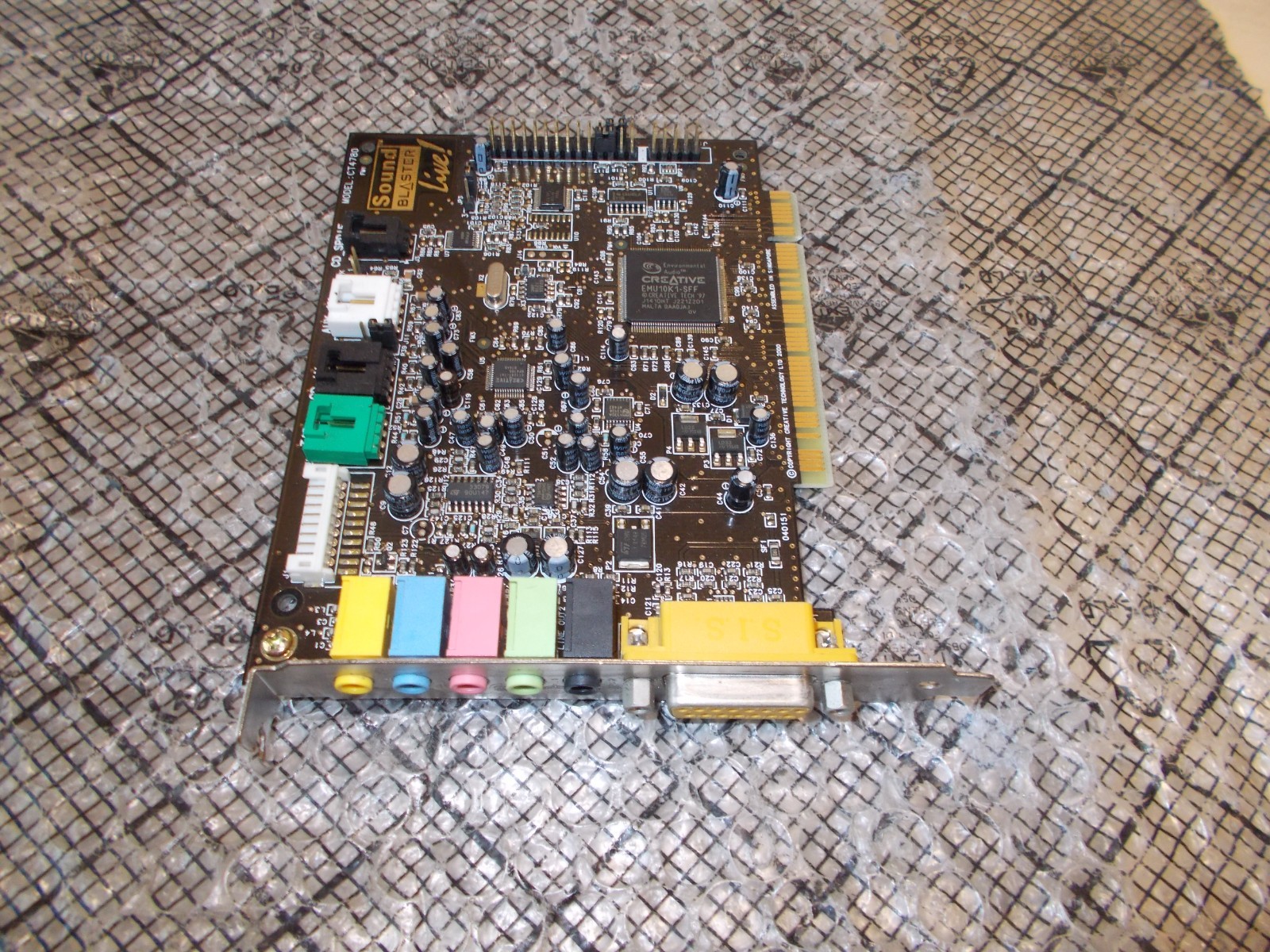 Dell Creative Labs Sound Blaster Live CT4780 PCI Sound Card + MIDI 0181UR