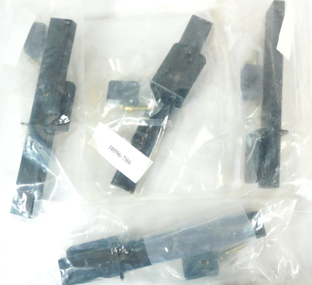 10596-706 Cable Runway Retaining Post, 6"Height - Black - CPI - QUANTITY OF 4