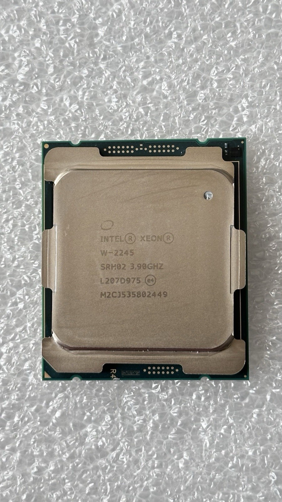 Intel Xeon W-2245 3.90Ghz 8 Core 16.5MB CPU Processor SRH02