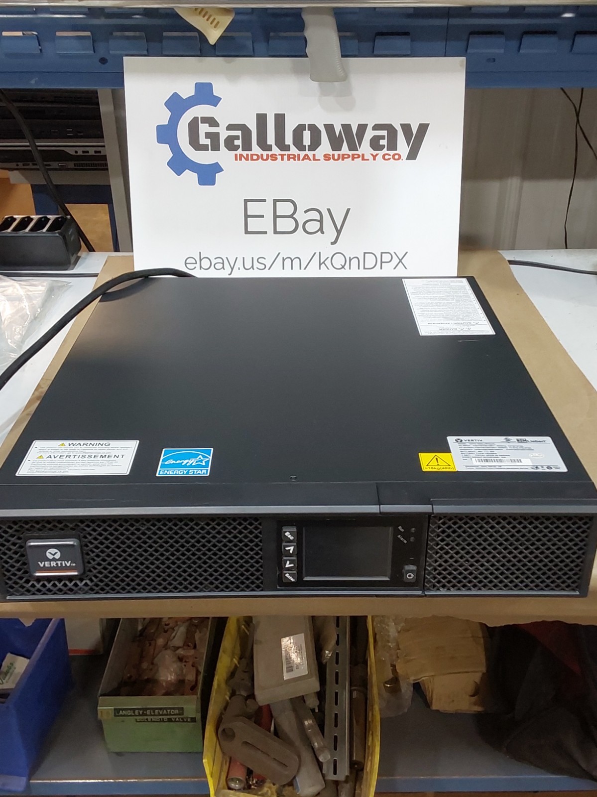 Vertiv GXT5-1500LVRT2UXL 1500VA 1350W 120V UPS