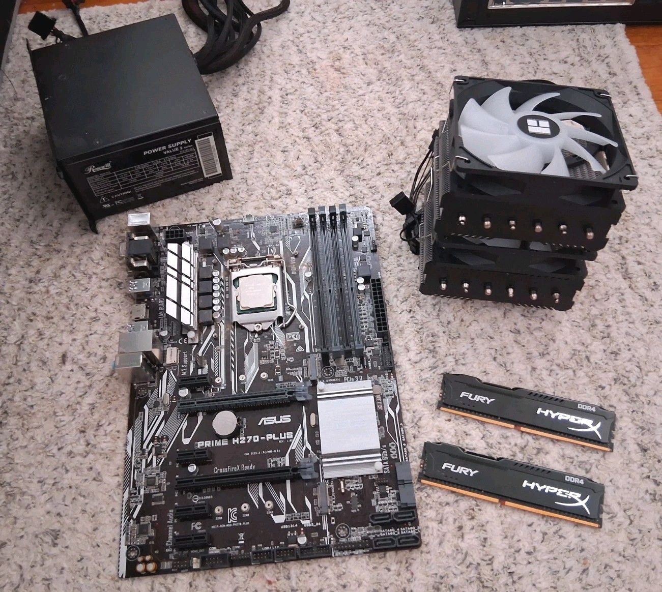 ASUS PRIME H270-PLUS Motherboard With Intel Core I7-7700 Cpu And More As Bundle