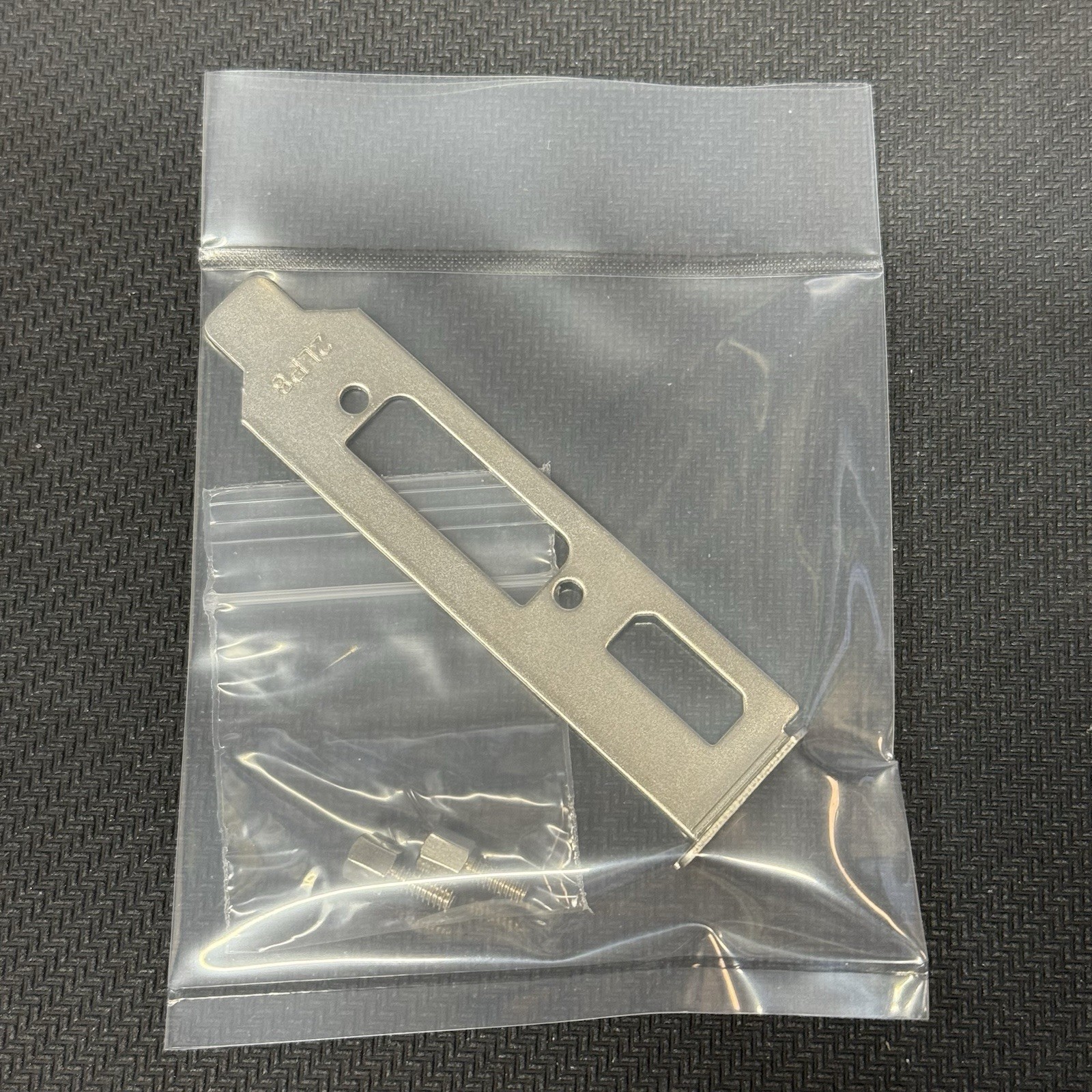 Low Profile HDMI & DVI Bracket w/ Jack Screws | SFF HTPC GPU Mount
