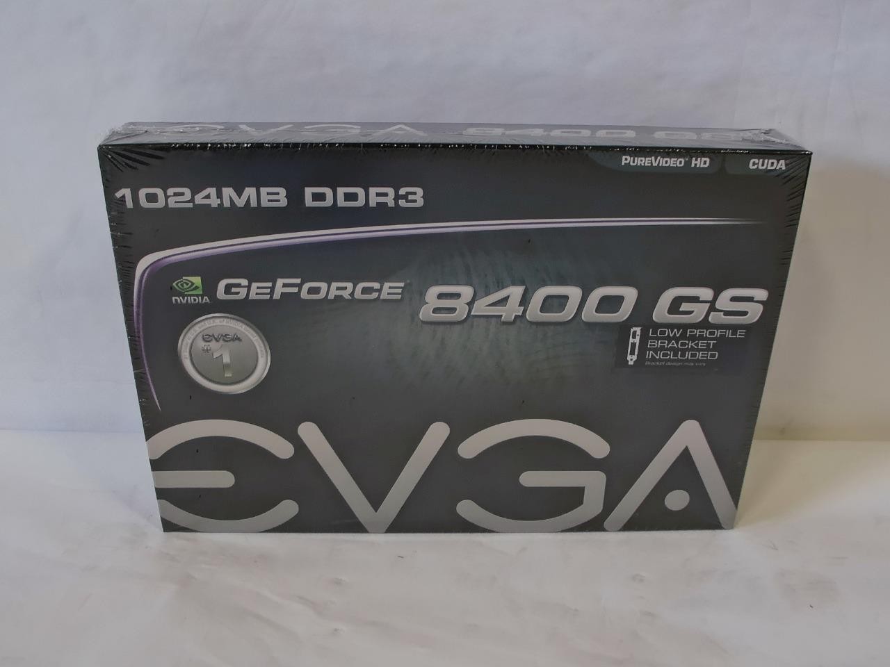 NEW EVGA 01G-P3-1303-KR GeForce 8400 GS 1GB DDR3 PCI Express Video Card