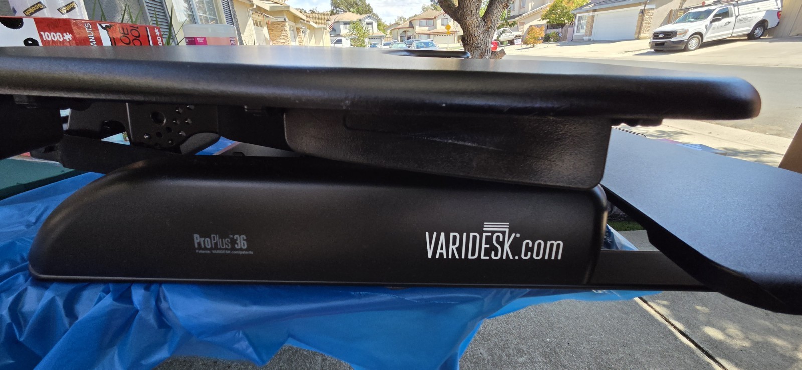 Varidesk ProPlus 36 Height Adjustable Standing Desk Converter, Black