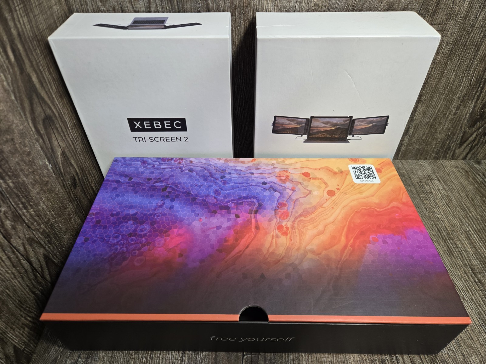 Xebec Tri-Screen 2 (XTS2) 10.1'' IPS LCD Dual Screen Monitor