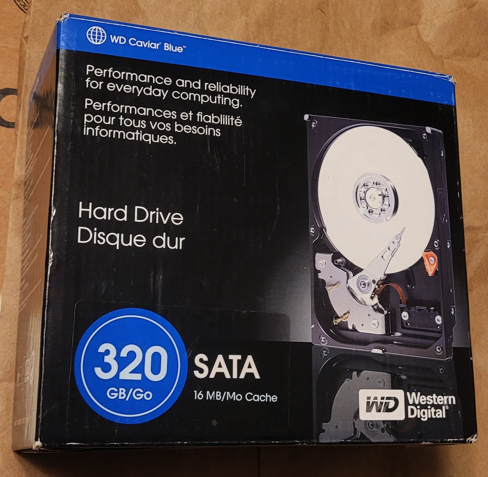 NEW - Western Digital Caviar Blue 320GB Internal 7200RPM 3.5" (WD3200KSRTL) HDD