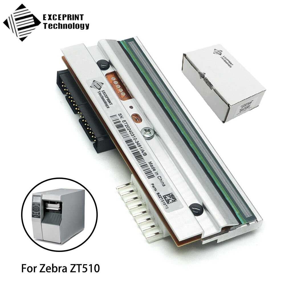 New Printhead for Zebra ZT510 203dpi Thermal Barcode Label Printer P1083347-005