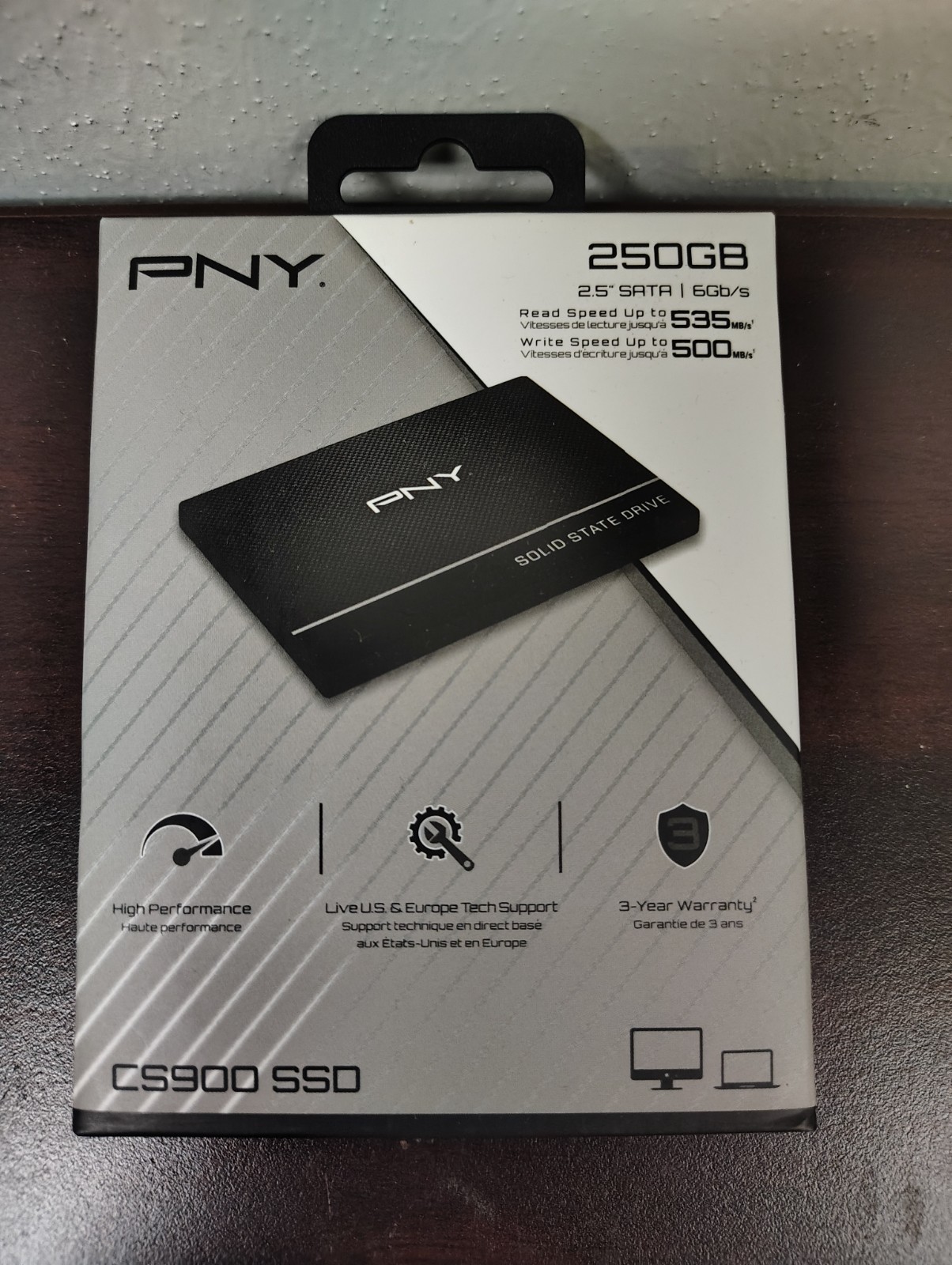PNY CS900 250GB 2.5" SATA III Internal Solid State Drive SSD - BRAND NEW