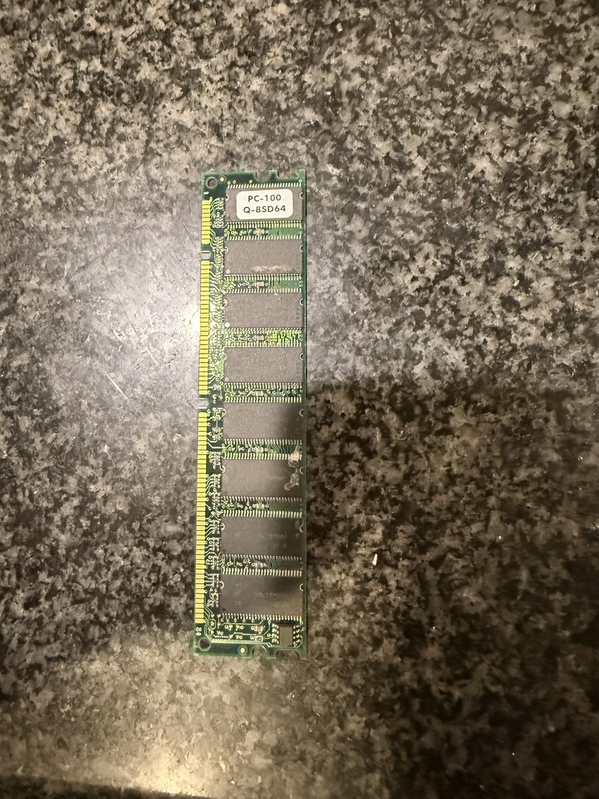 K-Byte 128MB,SDRAM 16x64 PC 100 168 pin, used.