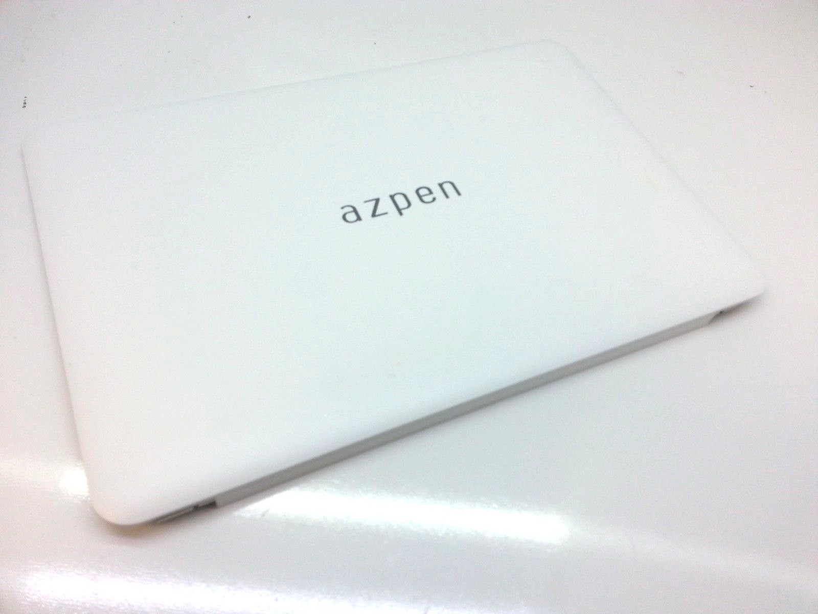 Azpen A1160 11.6" White LCD Back Cover Lid + Hinges + Bezel + Webcam Cables 103