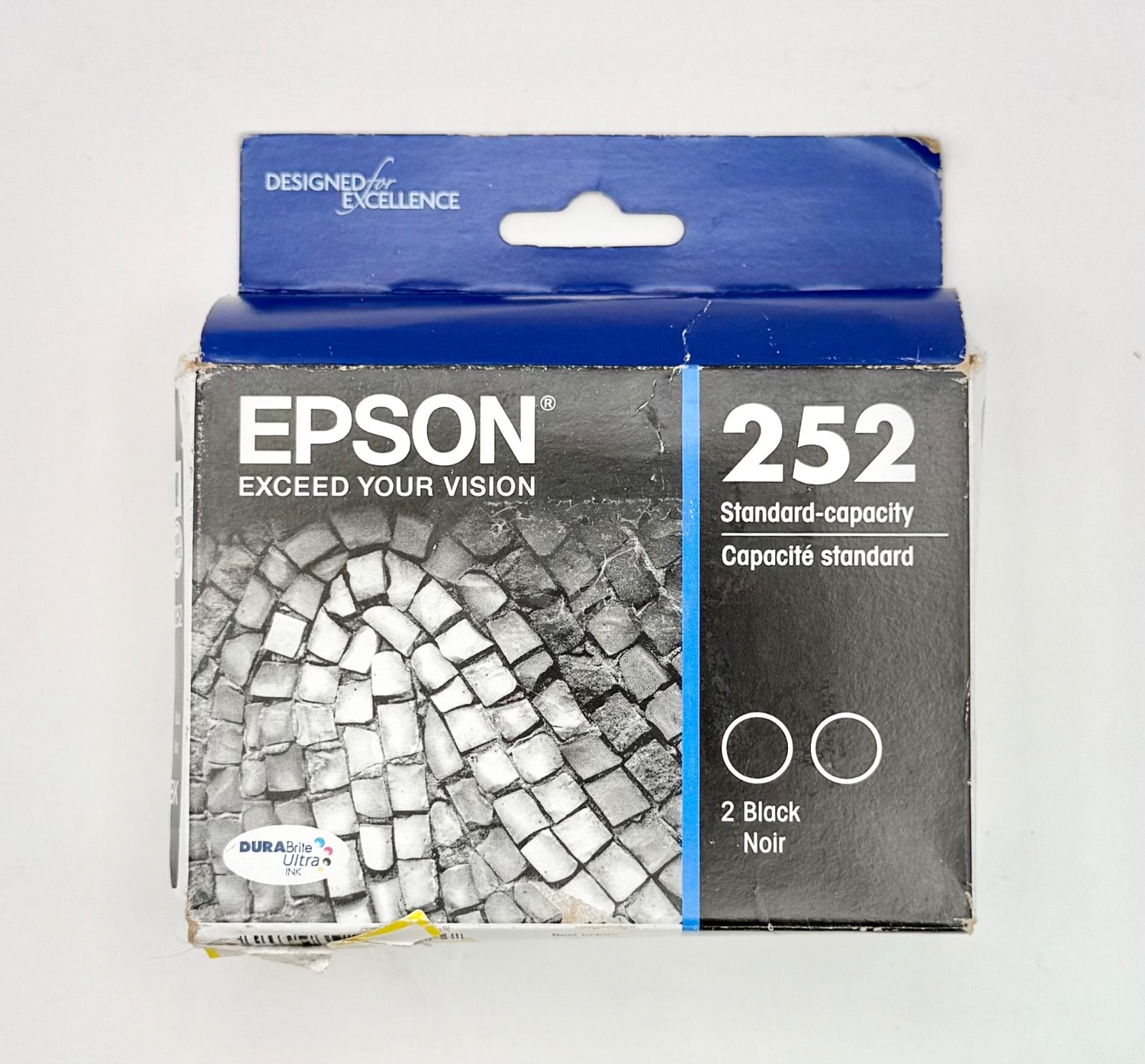Epson 252 Standard Capacity BLACK Ink Cartridge 2 Pack EXP 7/26
