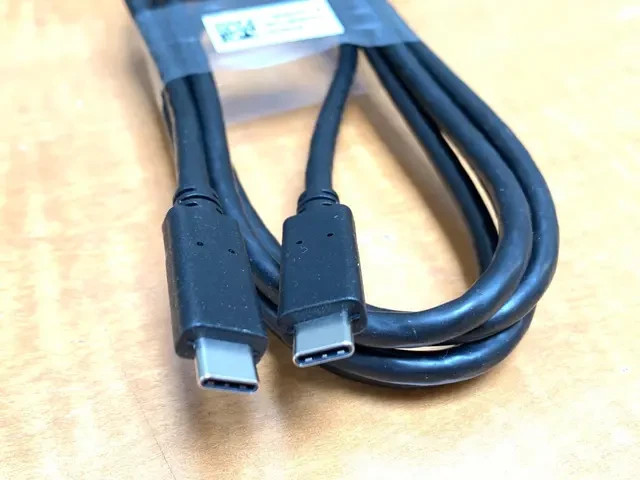 Dell FF1M3 USB C Charger Thunderbolt Cable 4K Display 100W 5.9 feet