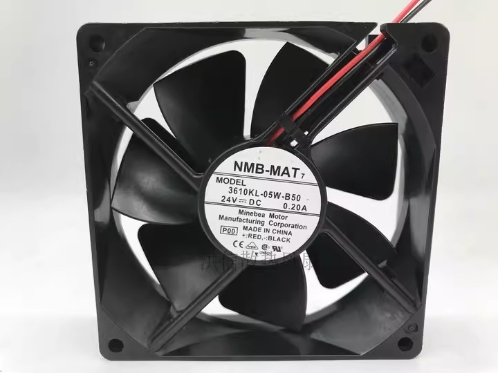 1PCS  NMB 9025 3610KL-05W-B50 DC24V 0.20A 9cm Variable Frequency Drive Fan