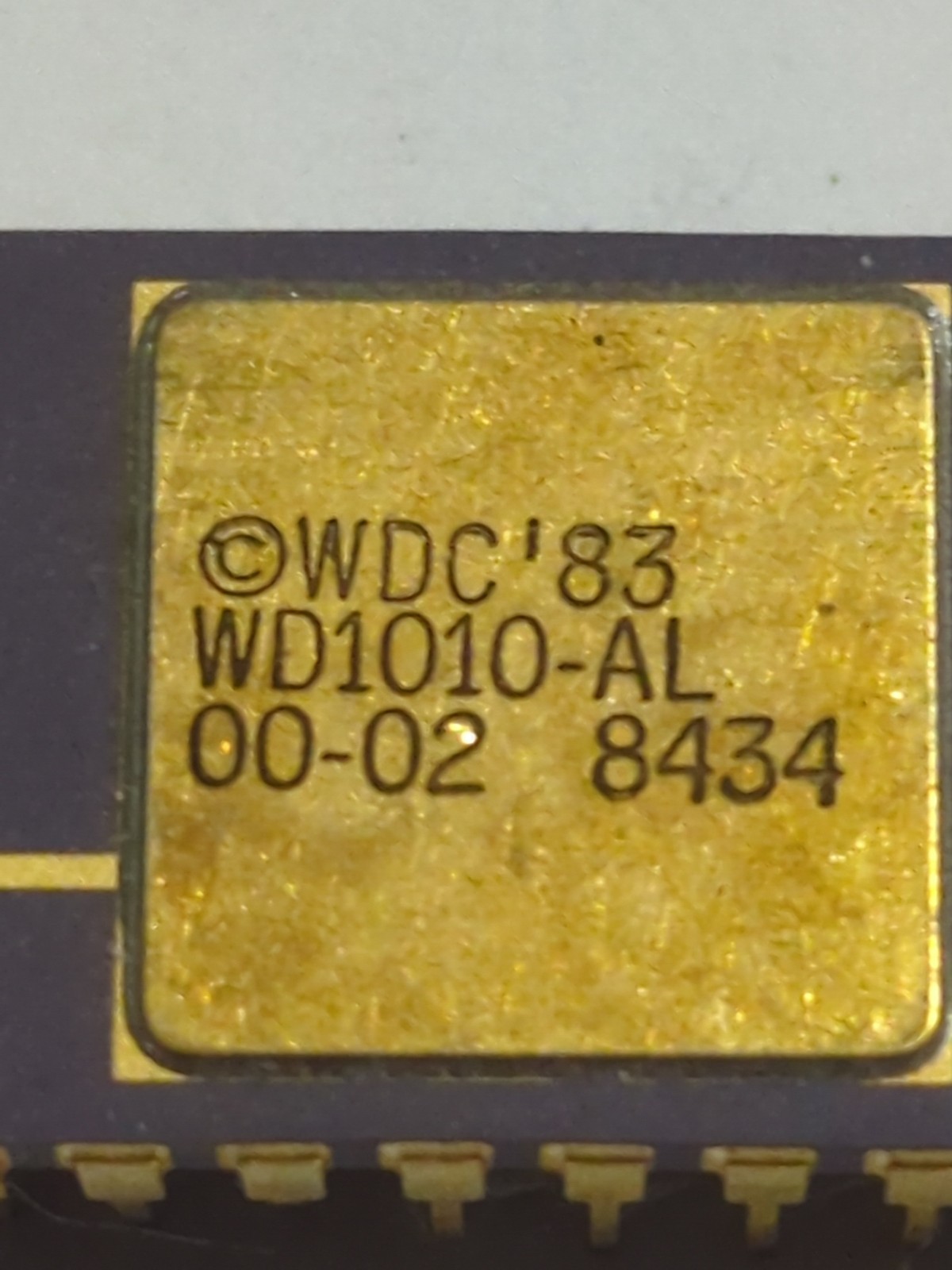 ONE NOS Vintage Purple Gold  Rare GENUINE Gold Recovery IC
