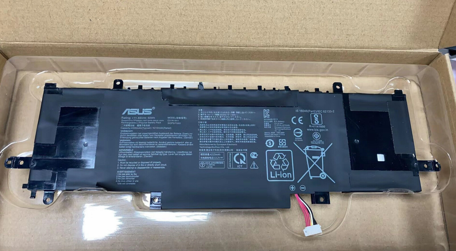 Genuine Battery C31N1841 Fr ASUS UX434FL UX463FL Zenbook Flip 14 UX463FA UX463FL