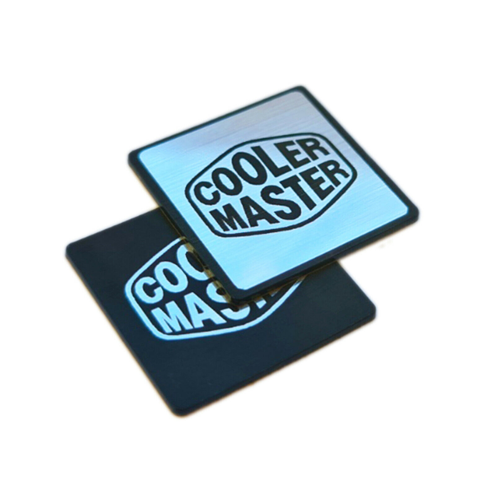 Cooler Master - Sticker Case Badge Aufkleber Decal - TWO Emblems 