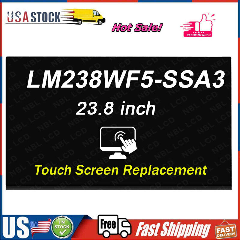 LM238WF5-SSA3 LM238WF5 (SS)(A3) 23.8 inch LG FHD 1920x1080 LCD Screen Panel New