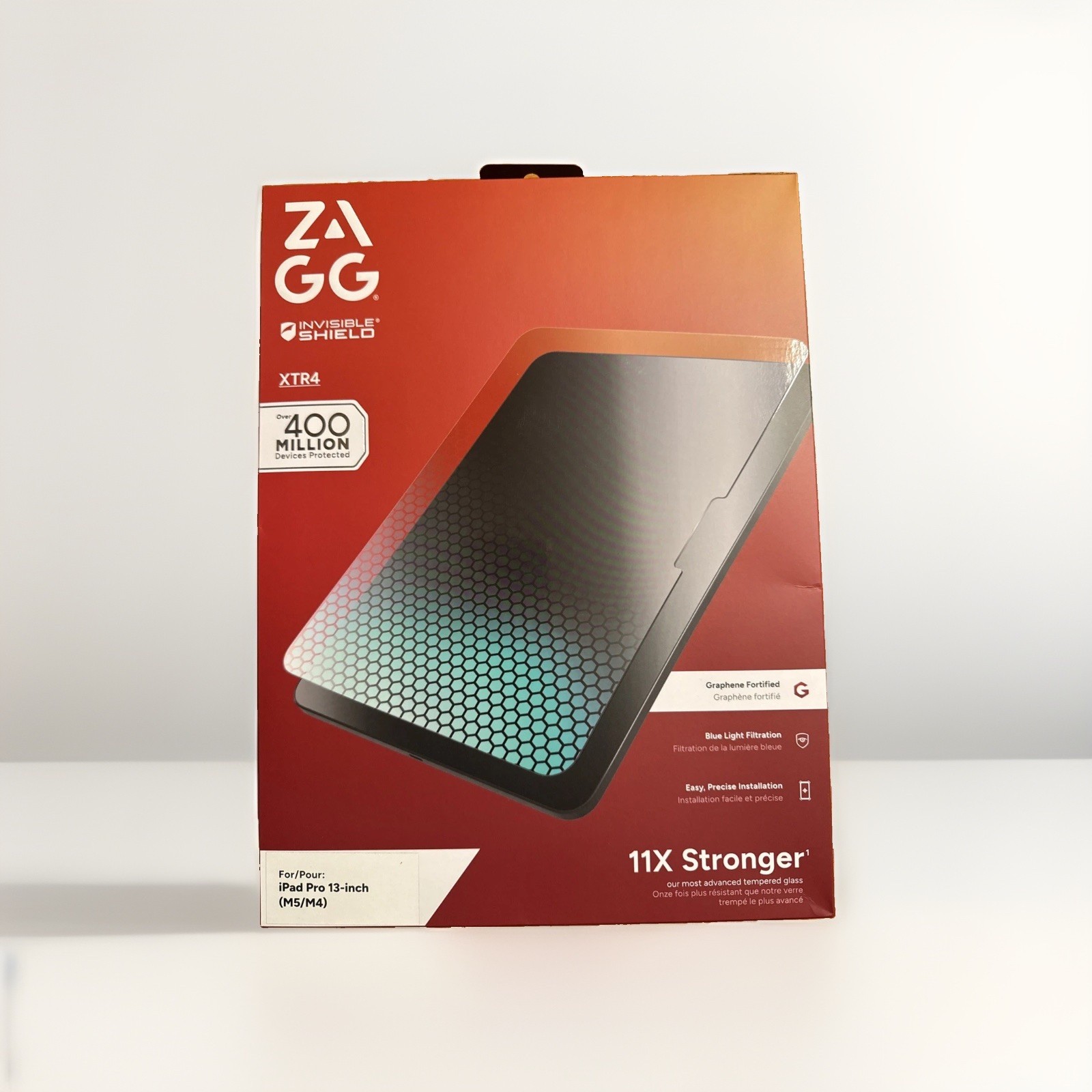 ZAGG InvisibleShield Glass XTR4 Screen Protector for iPad Pro 13-inch M5/M4