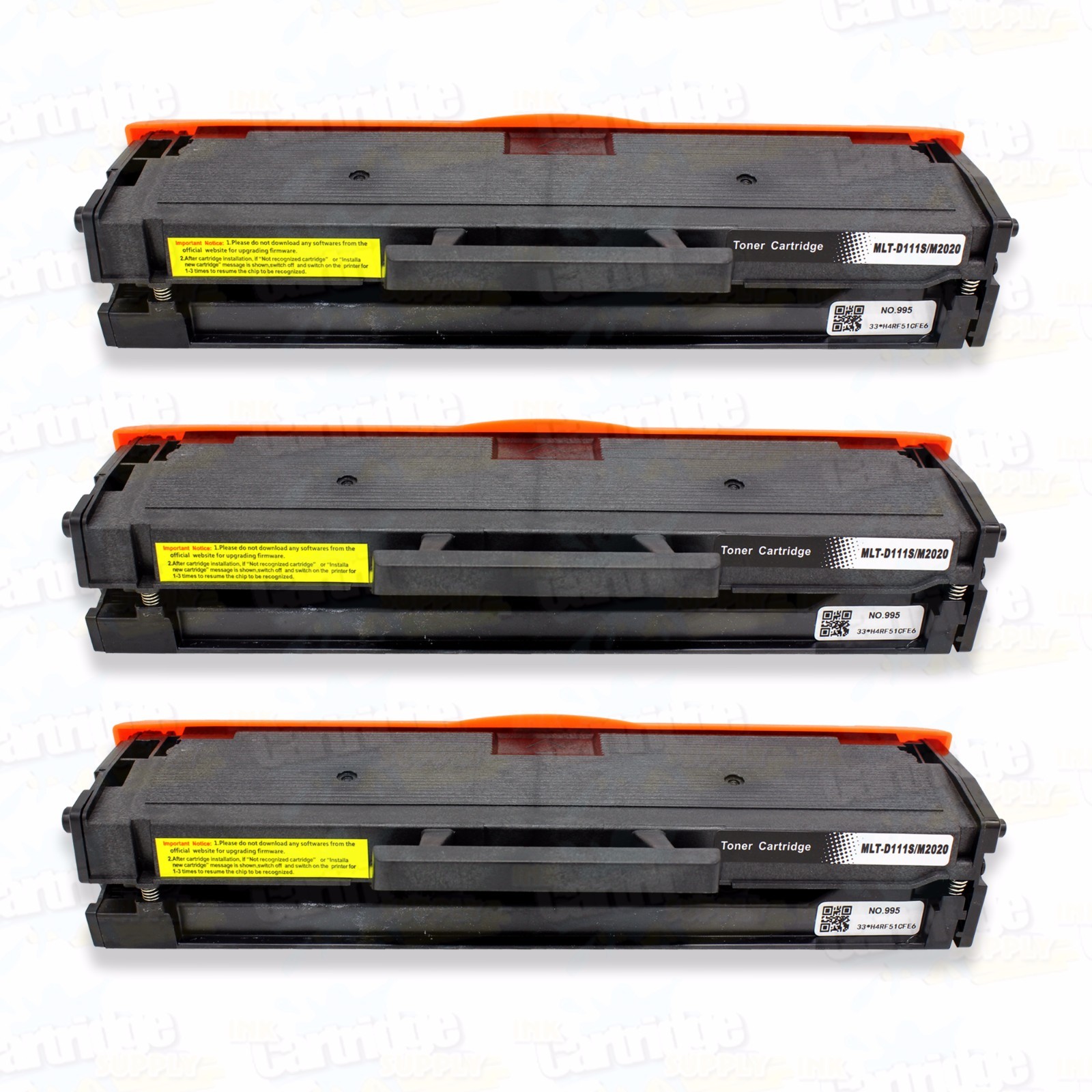 3 PK D111S MLT-D111S Toner For Samsung Xpress M2020 M2021 M2022 M2070 M2071