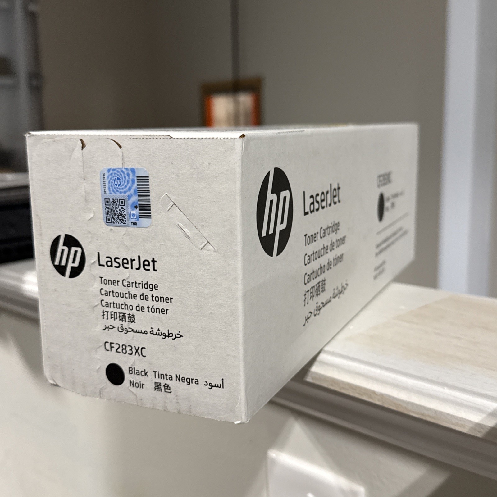 Genuine HP 83X CF283XC Black High Yield LaserJet Toner Cartridge - New Sealed