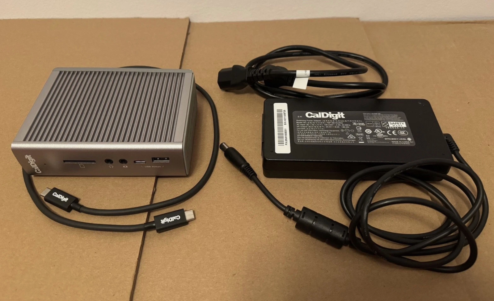 CalDigit TS3 Plus Thunderbolt 3 Docking Station w/ Power Adapter and TB3 Cable