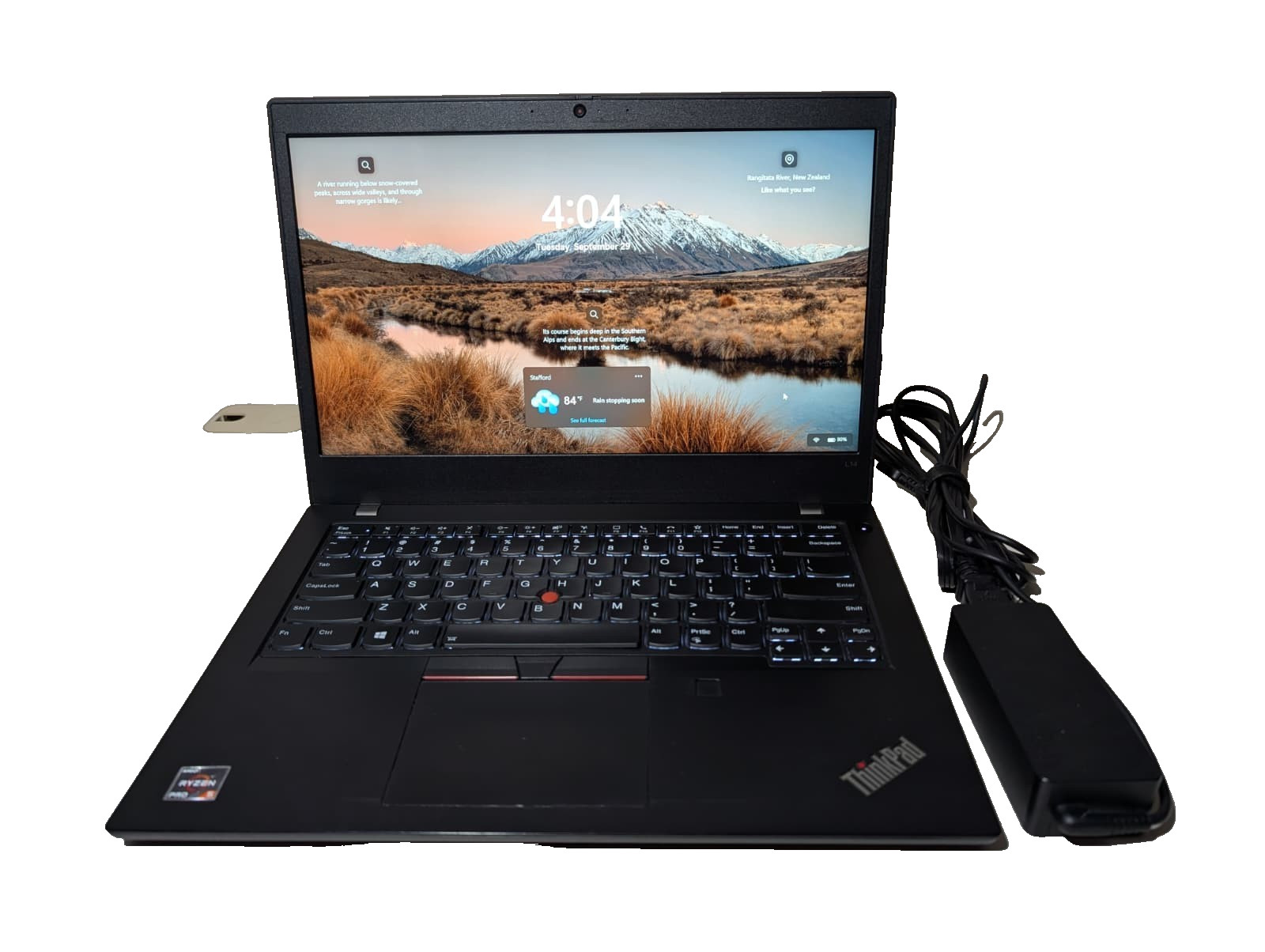 Lenovo ThinkPad L14 Gen 2 | Ryzen 5 PRO 5650U 8GB RAM 256GB SSD FHD Backlit FPR