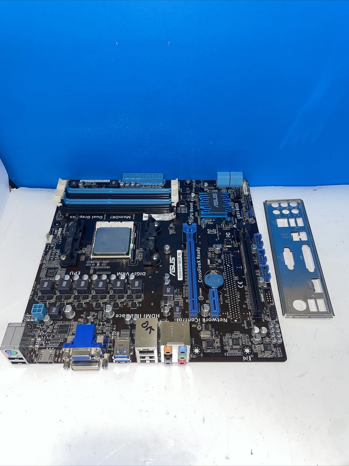 ASUS F2A55-M/M11BB/DP_MB Motherboard uATX AMD A55 FM2 DDR3 SATA2 HDMI w/ CPU