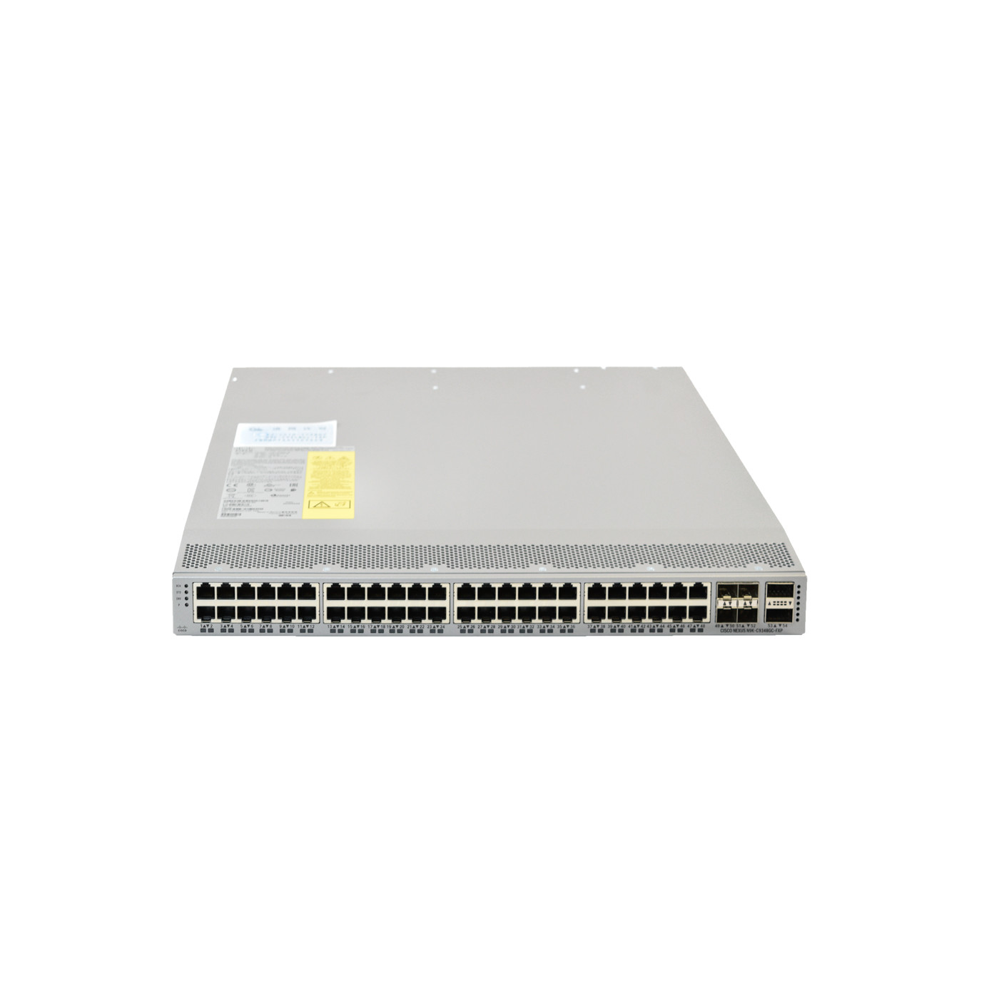 Cisco N9K-C9348GC-FXP 48x 100M/1G BASE-T 4x 10/25G 2x 40/100G Exhaust