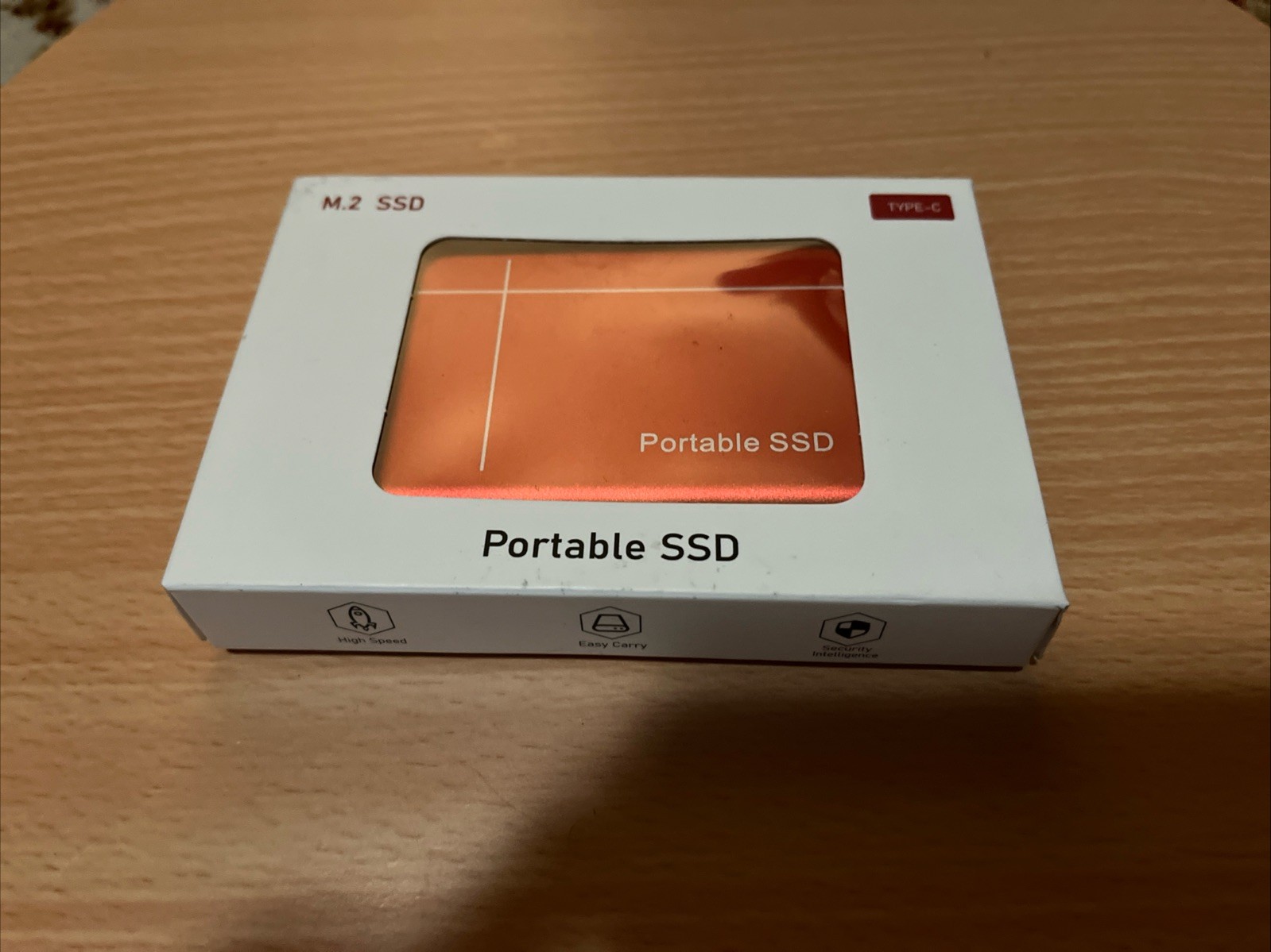 32TB Portable External SSD M.2 USB-C USB 3.1 Gen 1 OTG Re