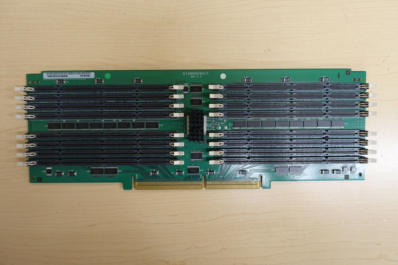 IBM 93H7021 16 Slot SDRAM DIMM Memory Carrier Card For F50 H50