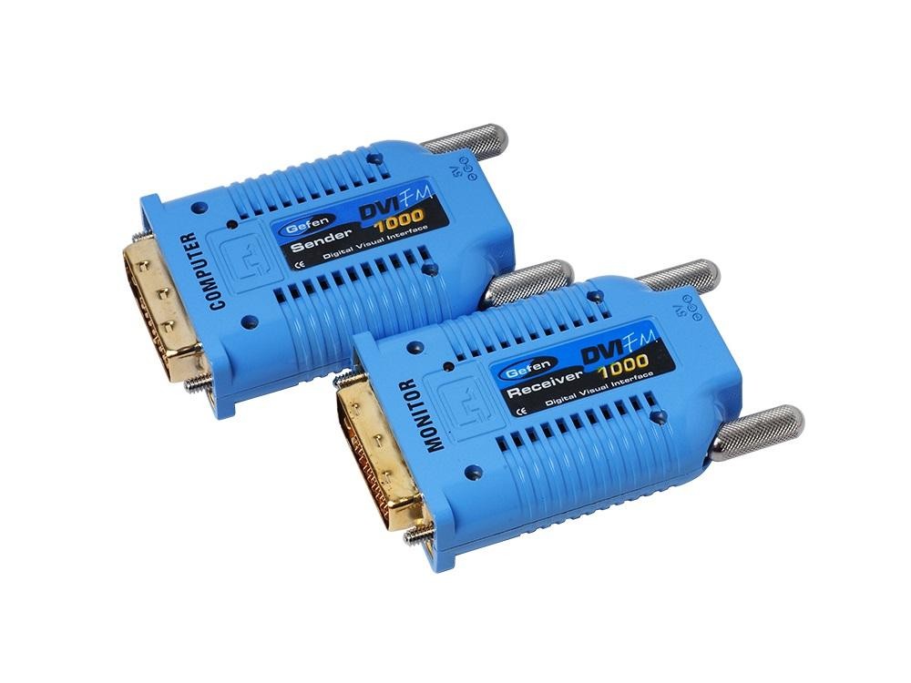 Gefen EXT-DVI-FM1000 Extender (Receiver/Sender) DVI over One Fiber Cable