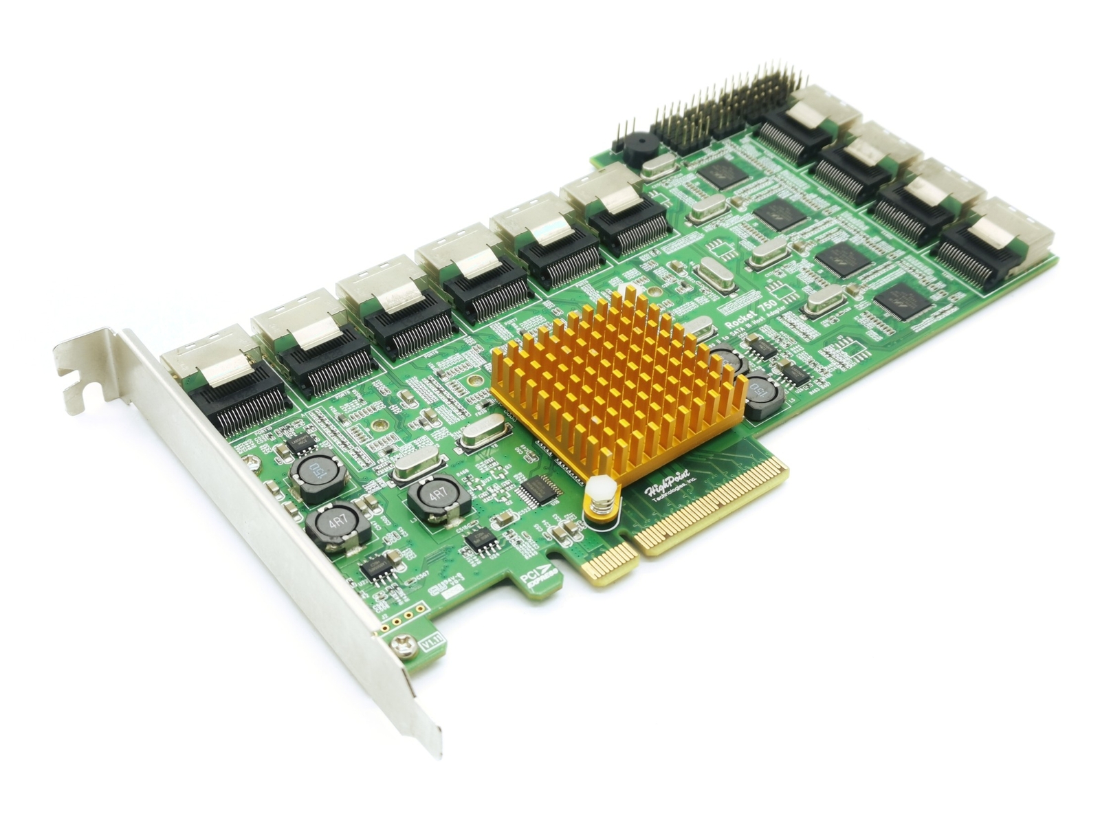 Highpoint Rocket 750 R750 PCIe x8 SATA 6GB/s HBA Host Bus Adapter