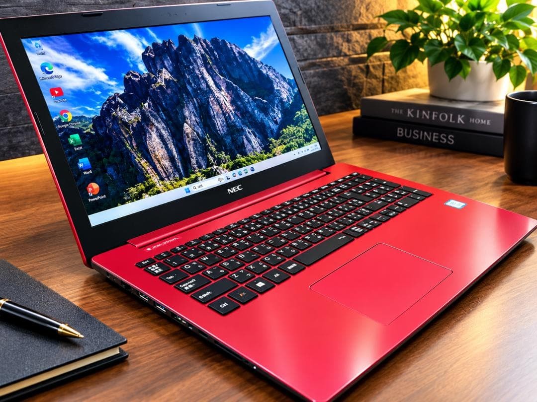 NEC NS300KAR Laptop Corei3-7020U 8GB RAM Windows 11 Red Used Notebook PC