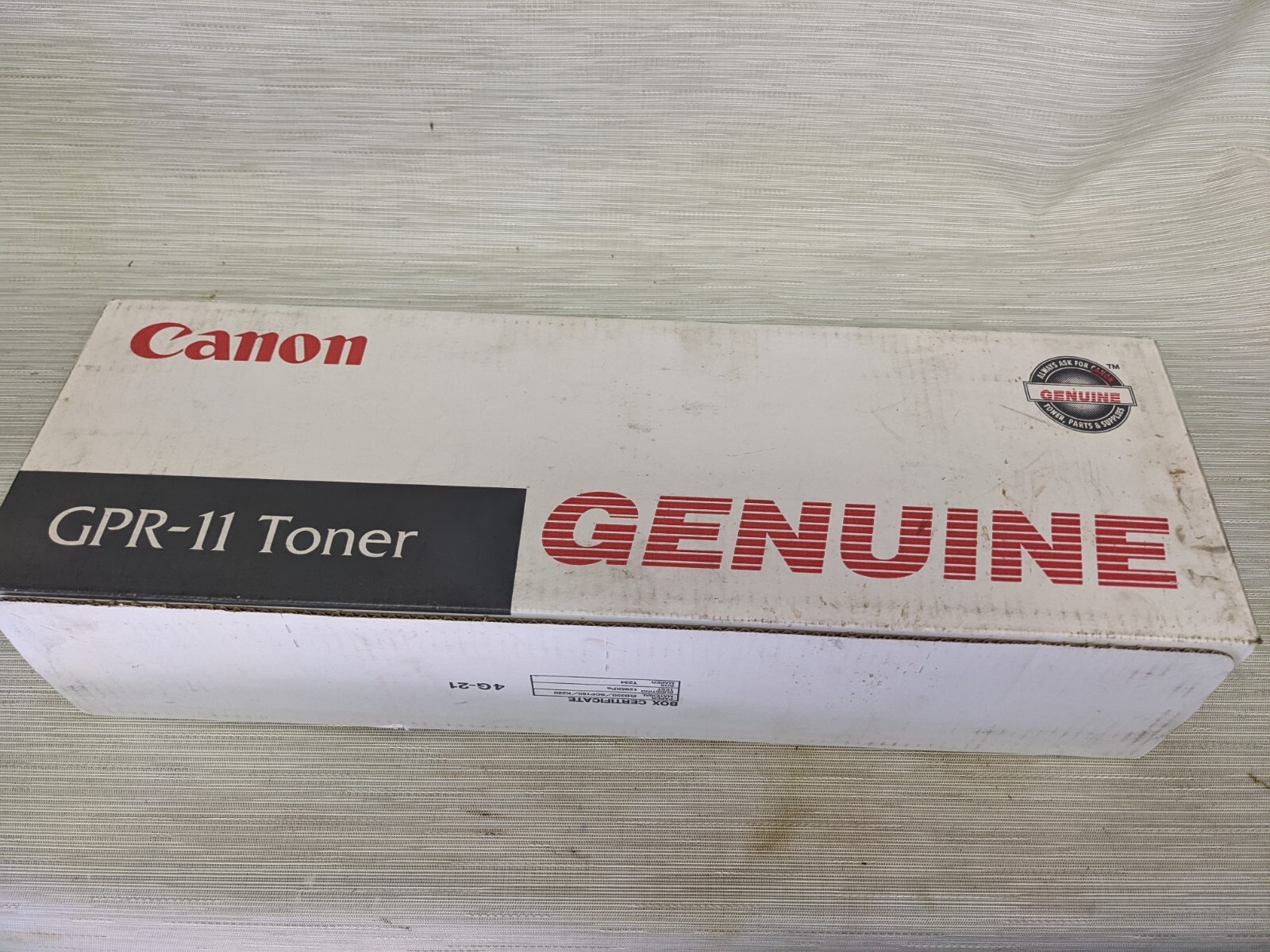 Canon GPR-11 Yellow Toner Cartridge GENUINE NEW SEALED (UT)