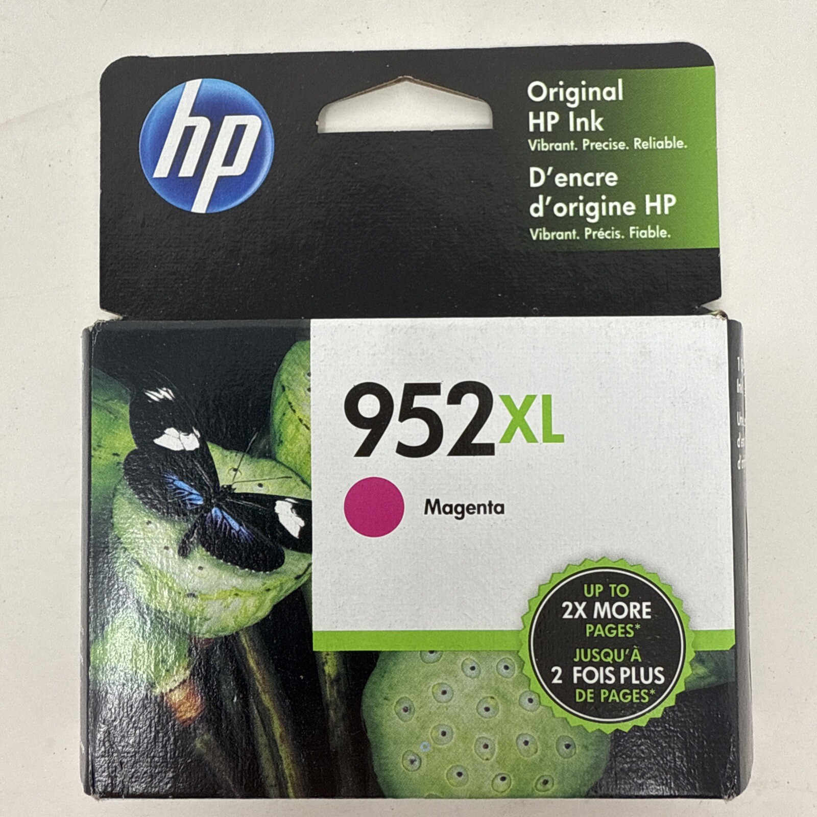 Genuine HP 952XL Magenta Ink, Sealed Box Expired
