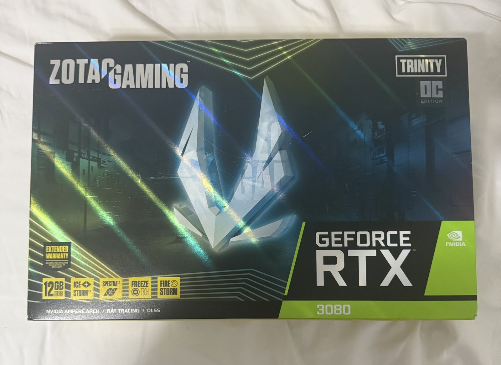 ZOTAC GAMING GeForce RTX 3080 Trinity OC LHR 12GB Graphics Card NEW