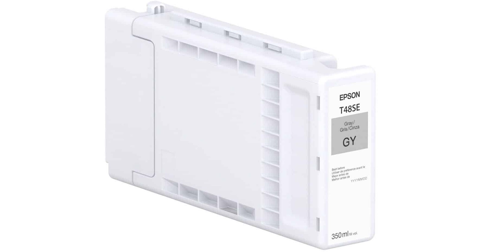 Epson T48S UltraChrome PRO6 High-Capacity 350 mL Gray Ink Cartridge [T48SE20]