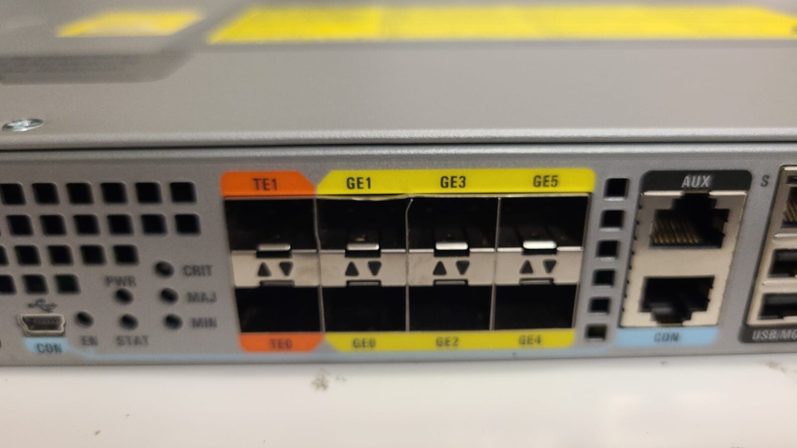 Cisco ASR1001X-20G-K9 6x 1GB SFP 2x 10GB SFP+Dual AC Power- 20G Throughput READ