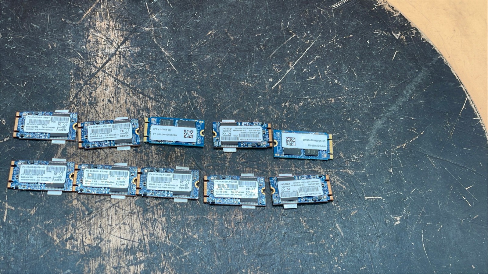 Apacer 8C.5ADG1.ATA61BT & Phison GA5HSN27P91-S110J1 M.2 SSD Bundle Lot of 10