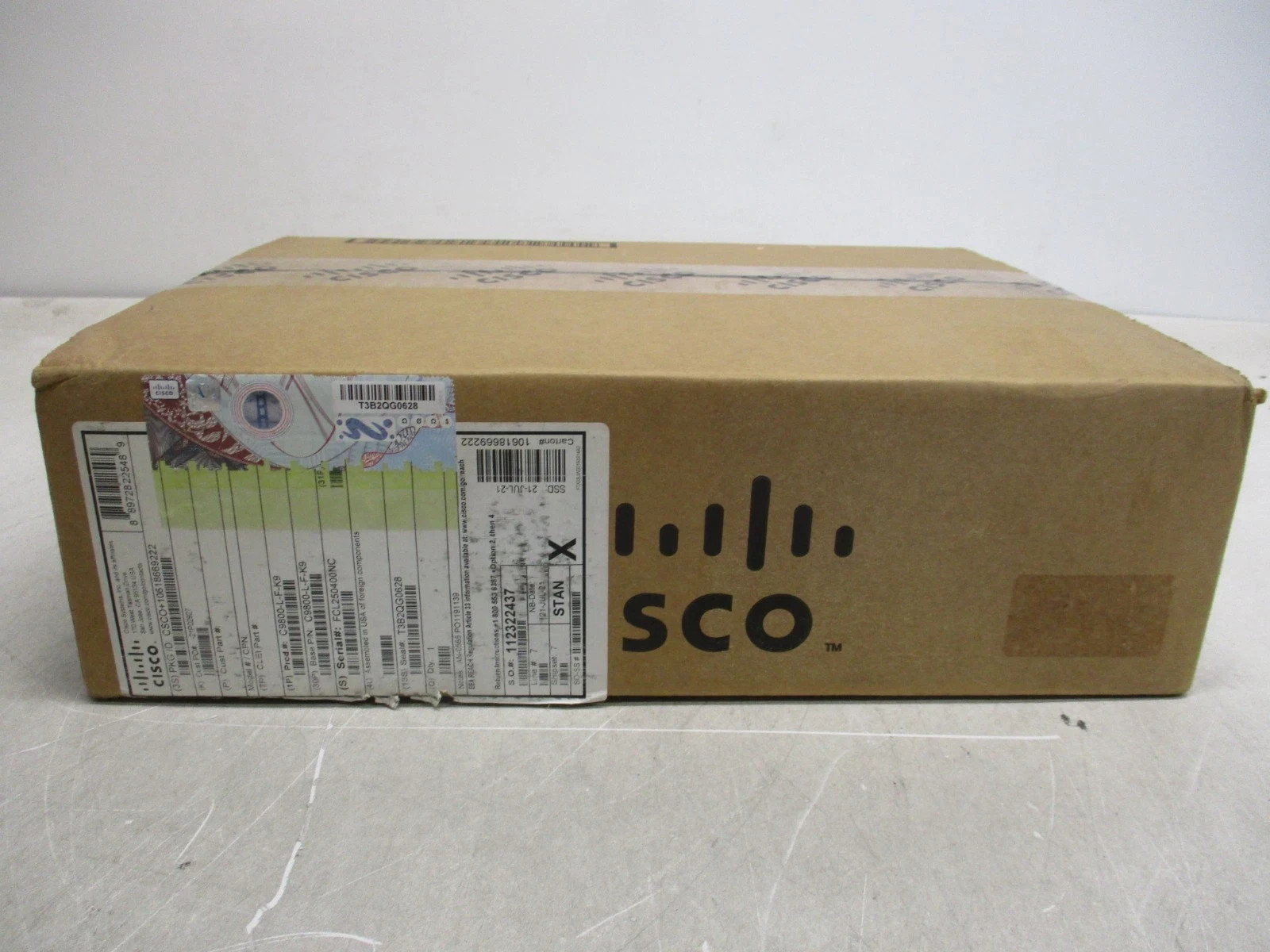 Cisco Catalyst C9800-L-F-K9 FIBER Uplink Wireless LAN Controller NEW SEALED BOX