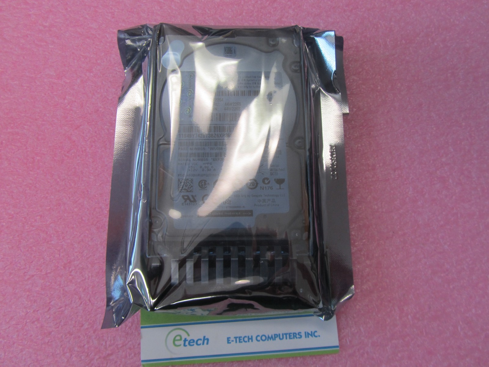 44W2264, 44W2265- IBM 300GB SAS 10K HS SED FOR x3650m3 x3650m4 HS22 HS23 x3500m4
