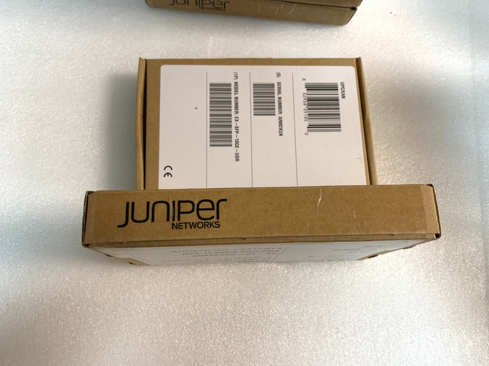 2pc Original Juniper 10GB SR SFP+ 740-030658 Optic FINISAR FTLX8570D3BCL-J1