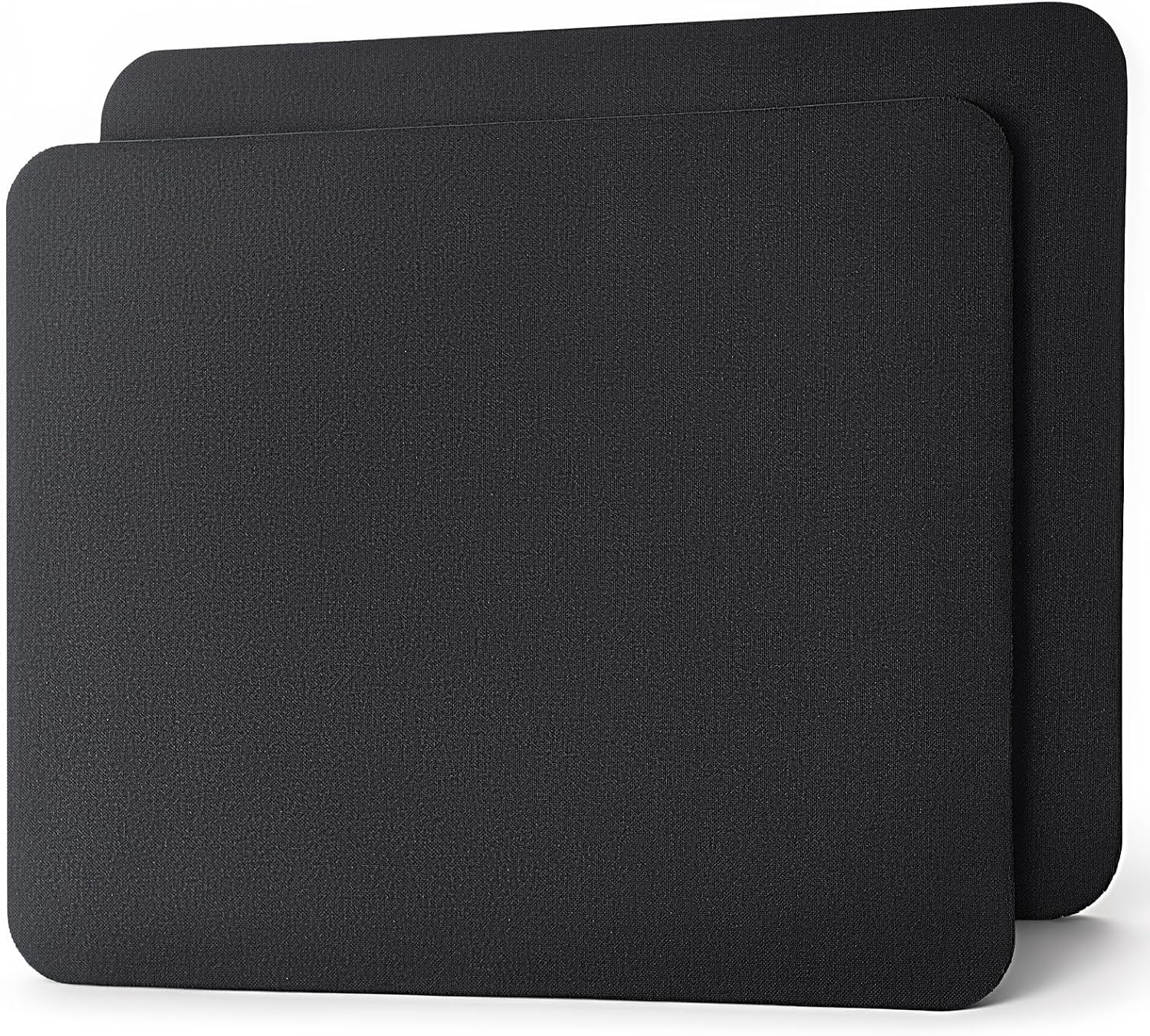 2 Pack Comfortable Mouse Pad, Non-Slip Rubber Base Washable Mousepad, Smooth