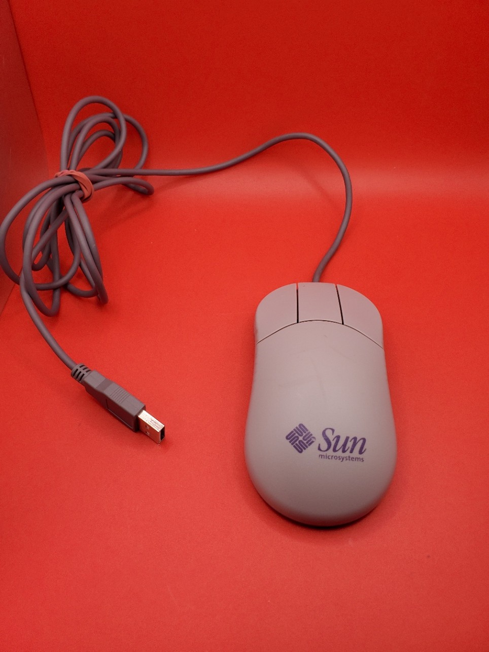 SUN Oracle 370-3632 Type-6 USB CROSSBOW 3-BUTTON USB MOUSE Tested  Mouse Balls
