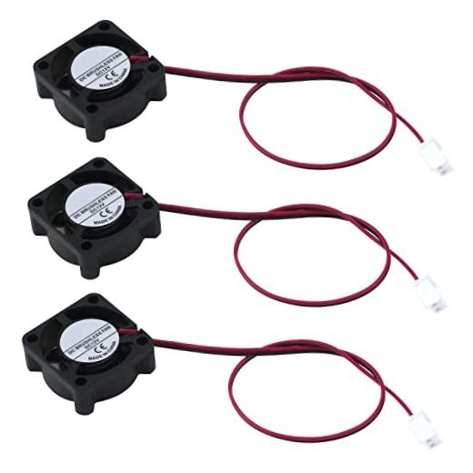 Pcs 12V 0.1A 2Pin DC Small Mini Brushless Cooling Fan 25x25x10mm 3