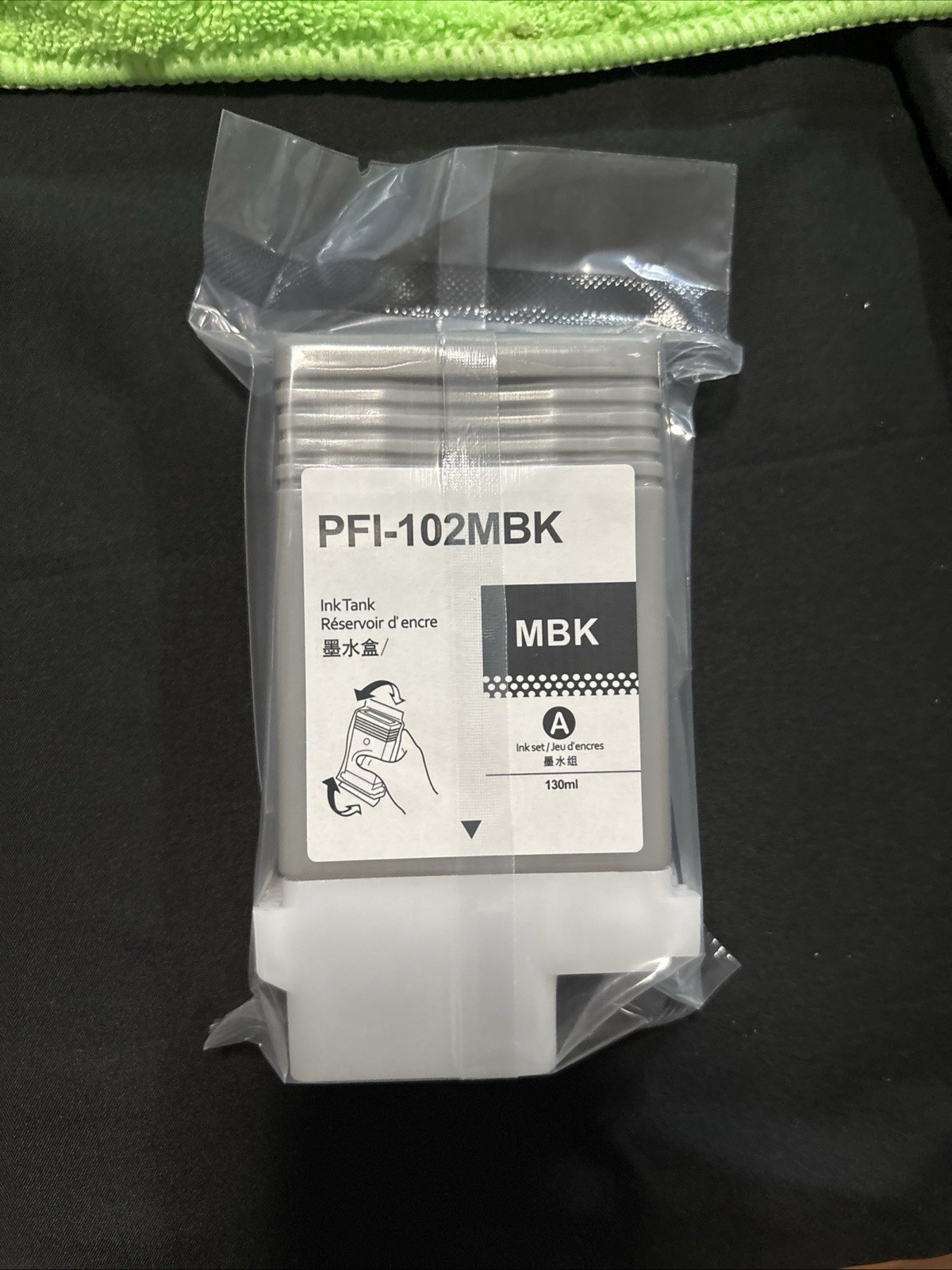 Canon PFI-120MBK Ink Cartridge Tank GENUIN 130ml  New Unopened PFI-120MBK