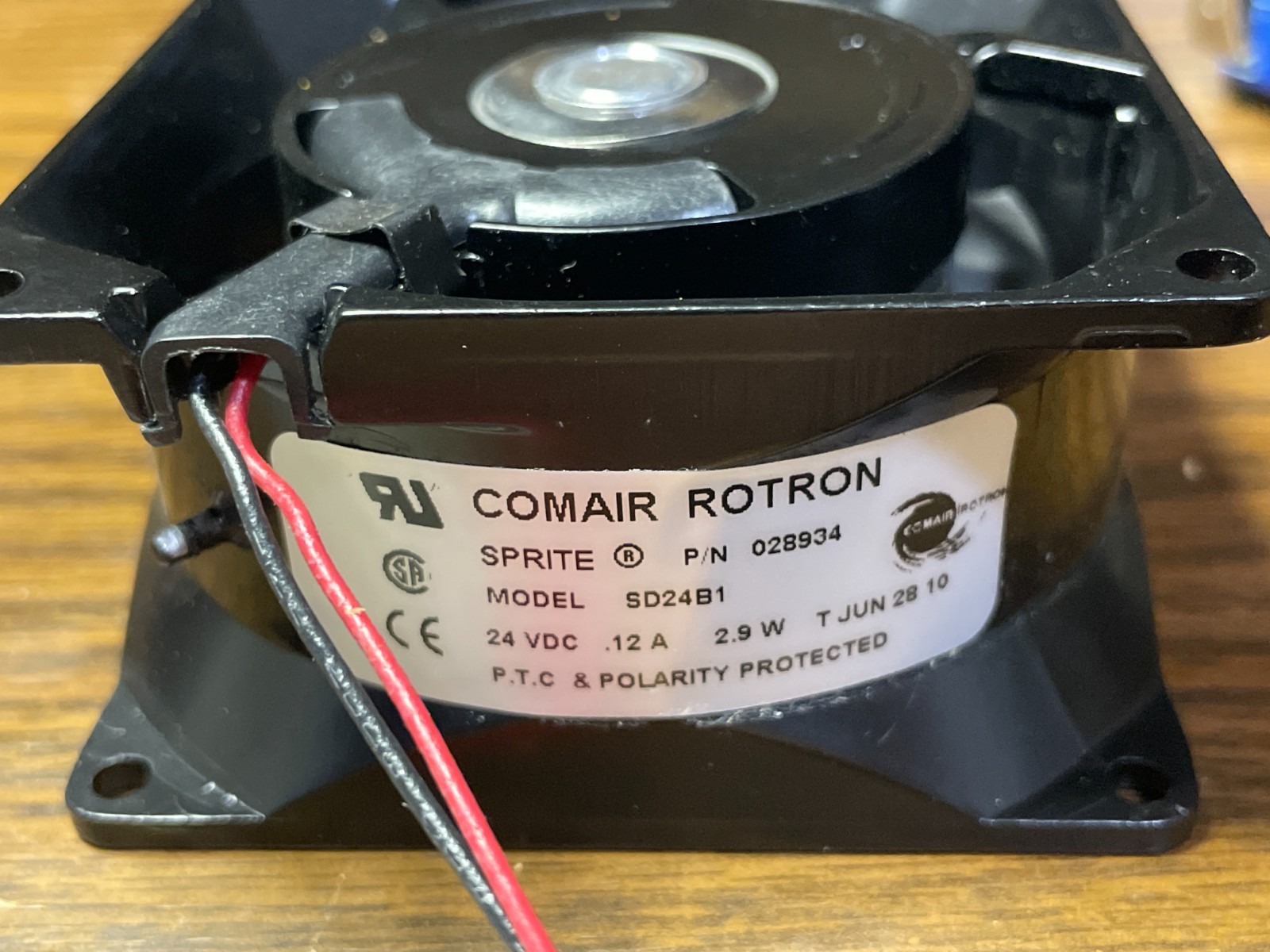 Comair Rotron Sprite SD24B1 Cooling Fan 24V DC 2.9W 80mm Industrial- LOT 0F 6
