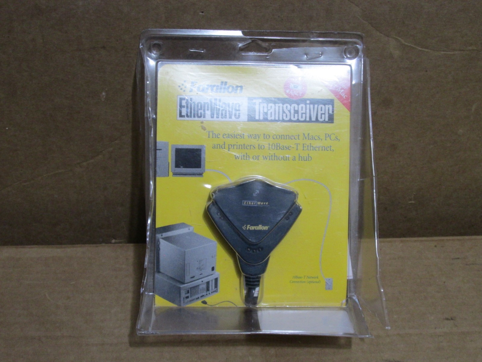 NEW Farallon EtherWave AAUI Transceiver, AAUI to 2 X 10 Base-T